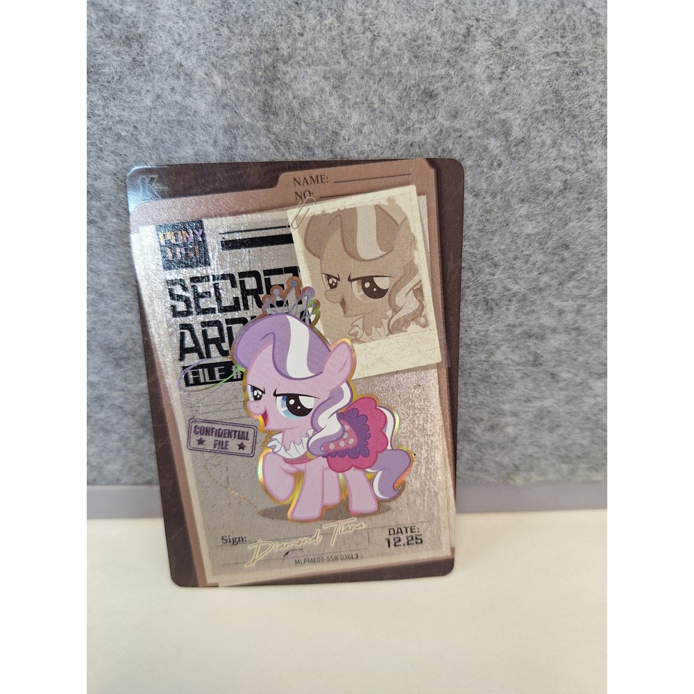 Kayou My Little Pony Diamond Tiara Secret Archive SSR Card MLP-ME03-SSR-036L3